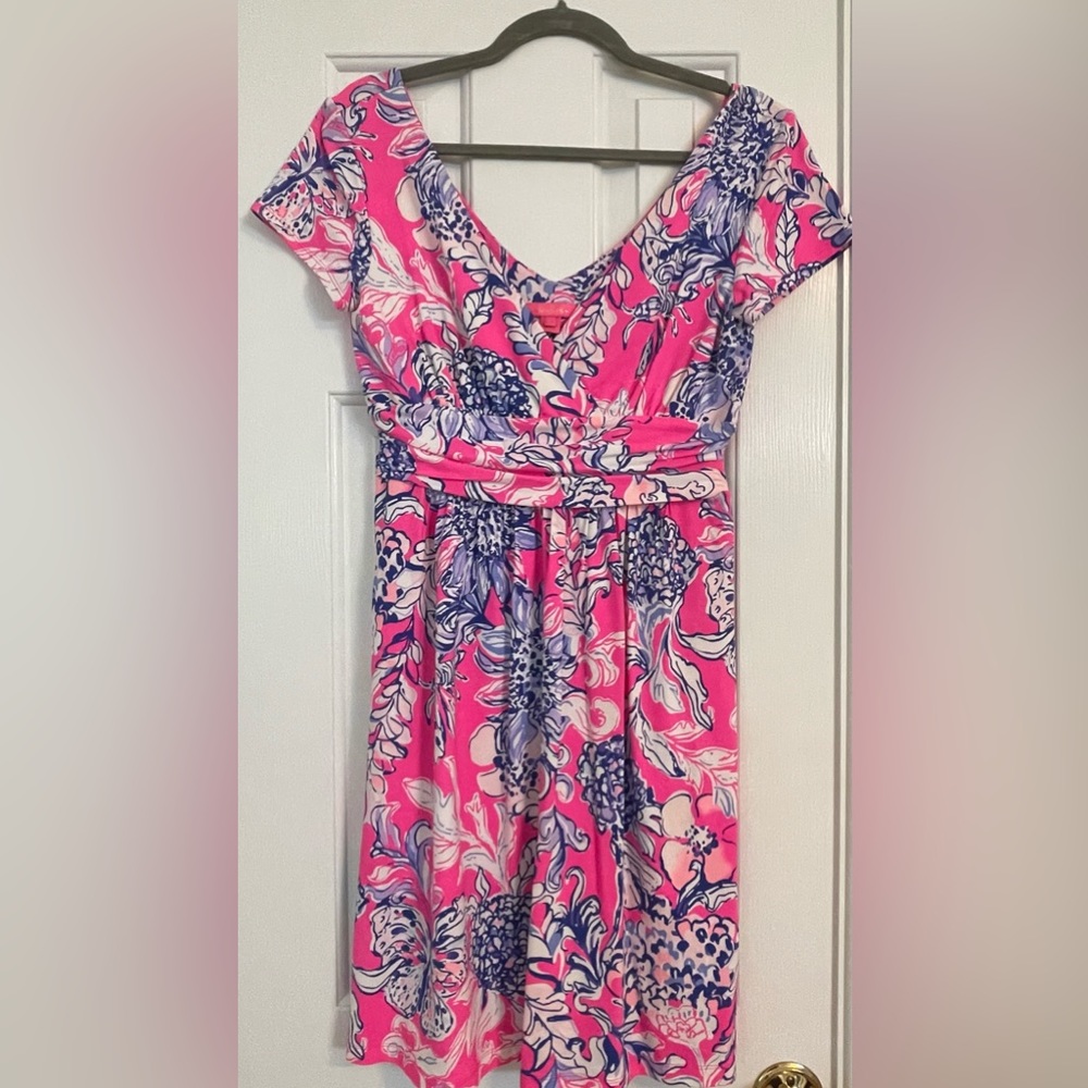 Lilly Pulitzer Hydrangea Dress - Size Medium